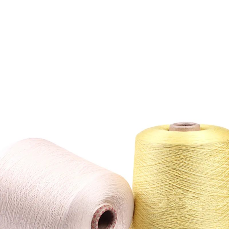 Factory high quality recycled dyed yarn 32S/2 70% polyester 30% viscose knitted blended yarn