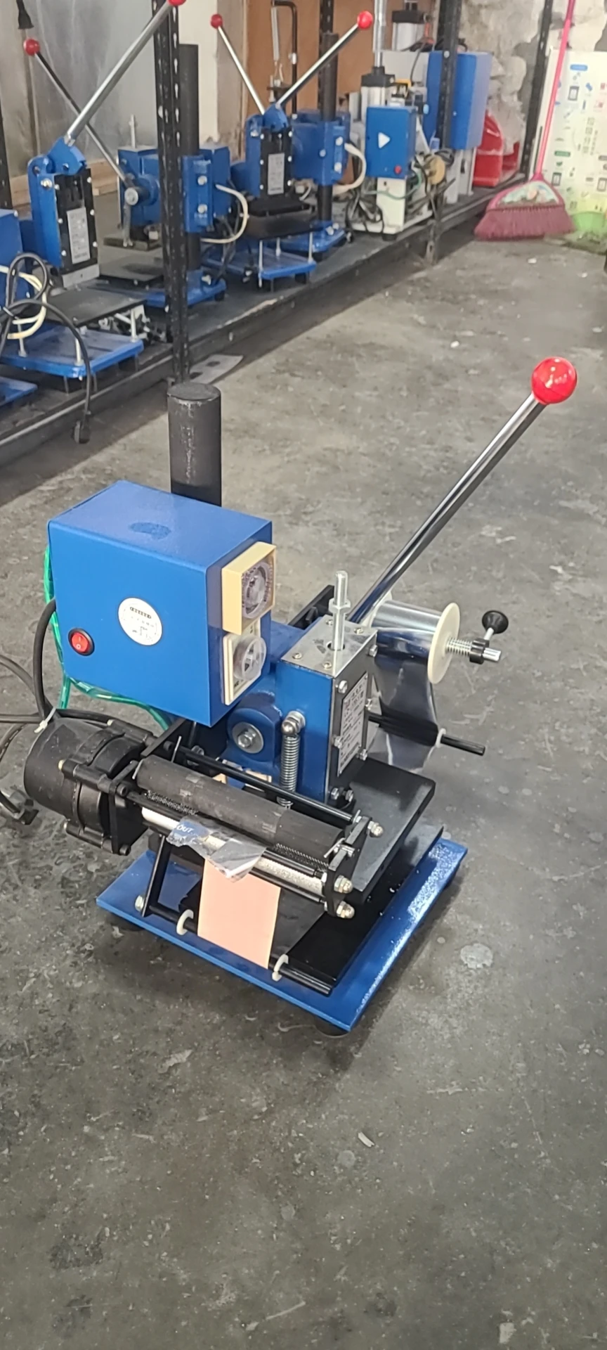 LZ-170-1 hand mini hot stamping machine with high quality