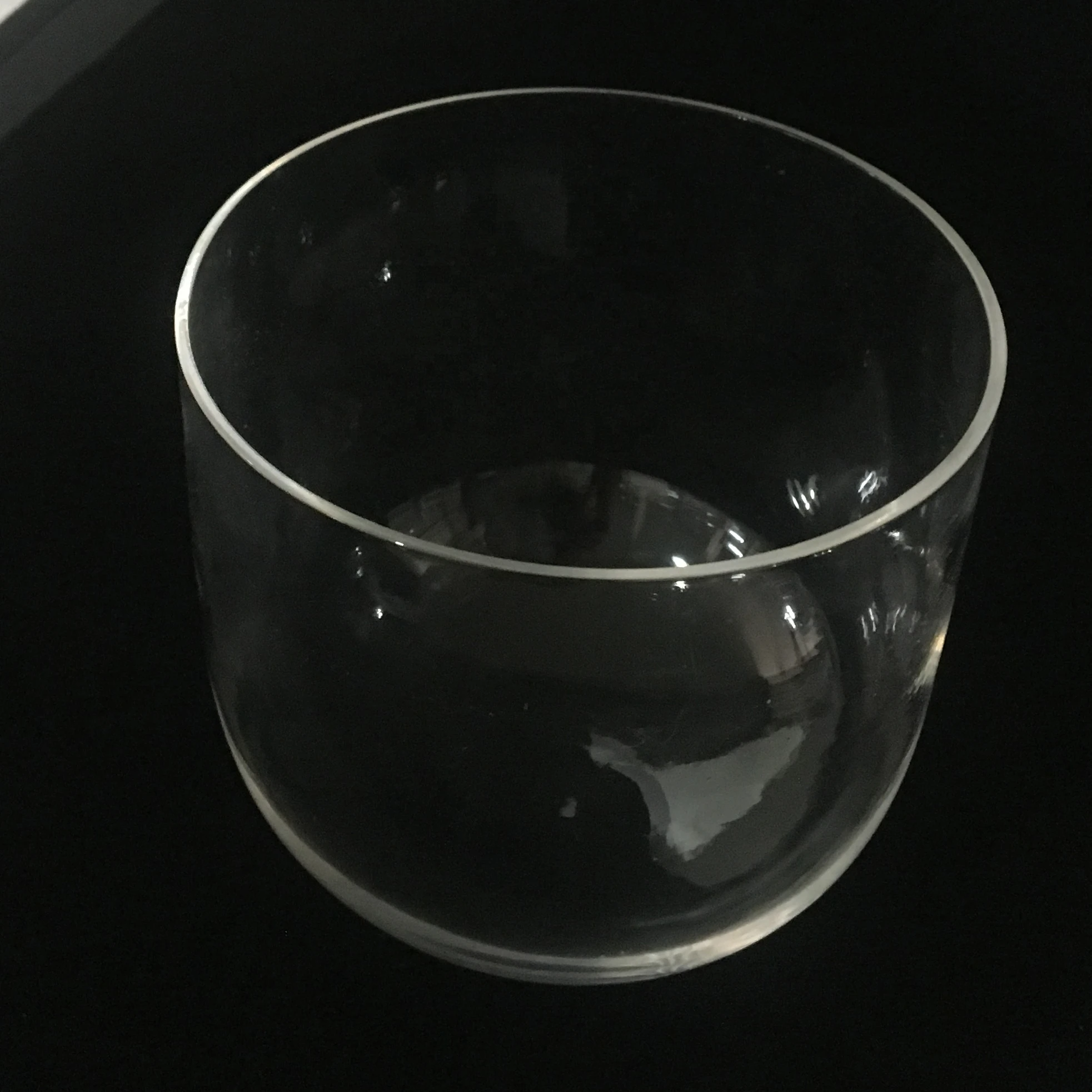 
Factory Directly Sale Clear fused Quartz Glass Crucible wholesale price 