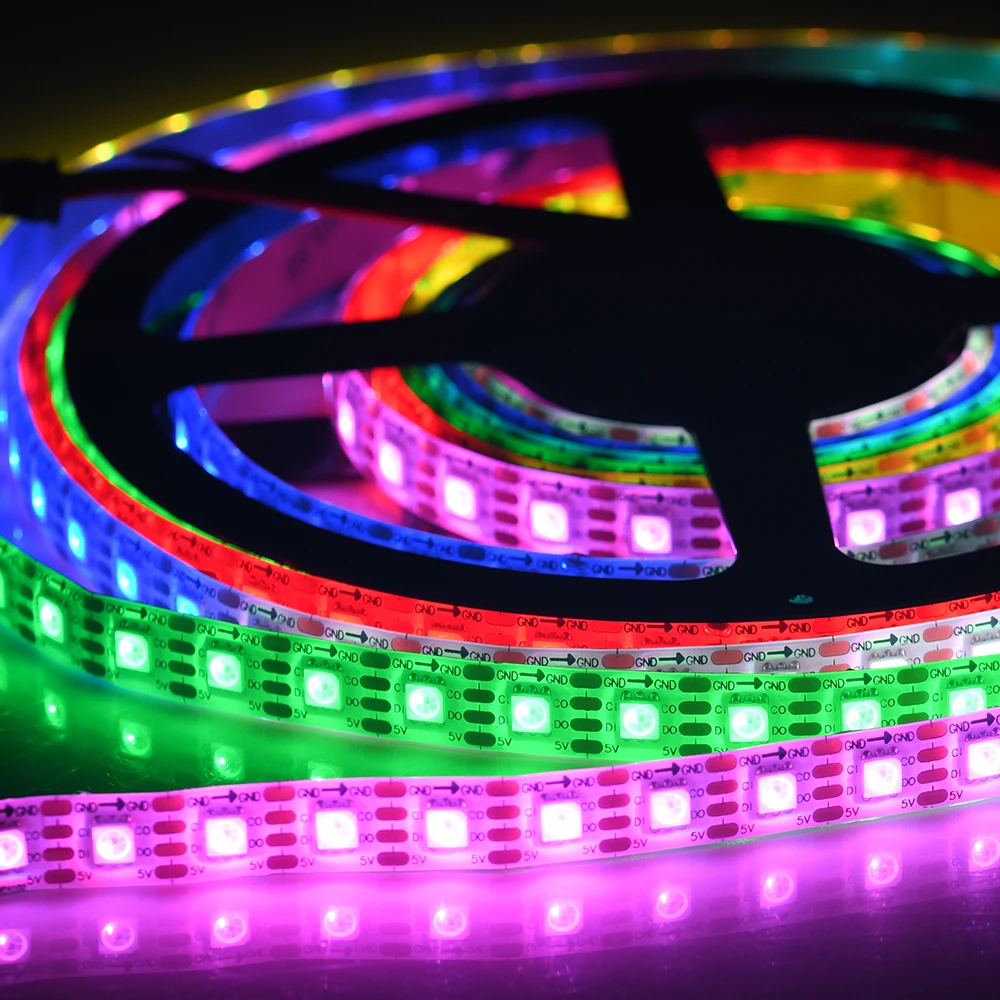 Свадебные украшения LC8822 24 6000K RGB 5V 12Vdc светодиодные полосы Набор водонепроницаемый для гостиной
