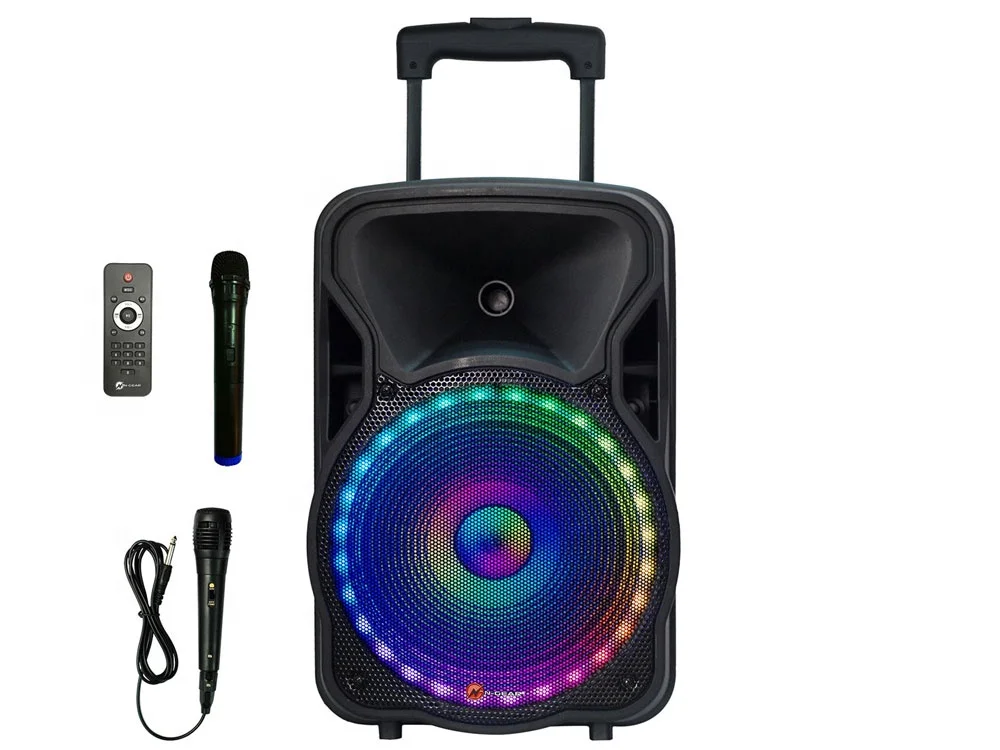 Manufacturer 12 inch outdoor sound system DJ party wireless portable speakers