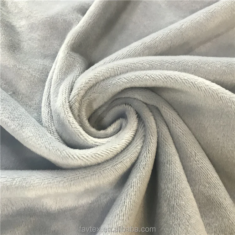 100% Polyester Super Soft Minky Boa Plush Toys Fur Fabric