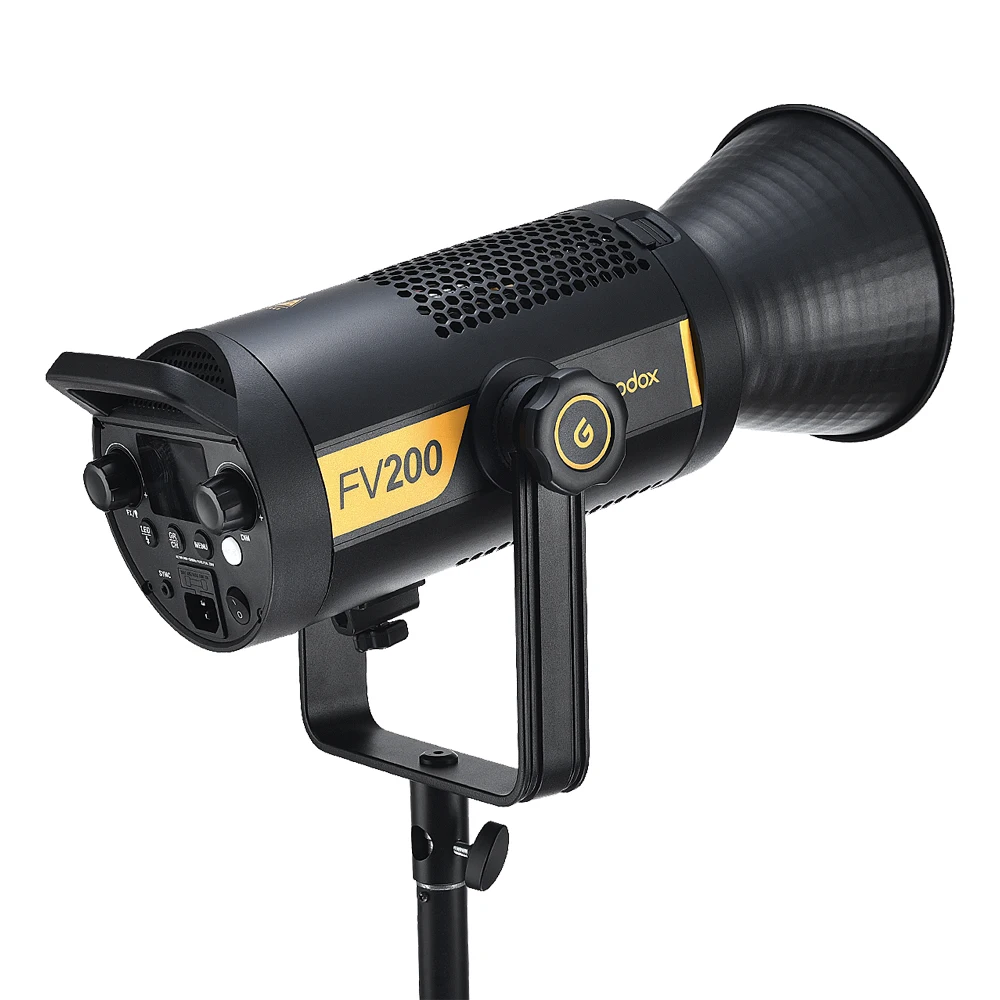 Godox FV200 200W LED camera lights Studio flash lamp Photograhy equipment LED Video Light High Speed Sync Flash