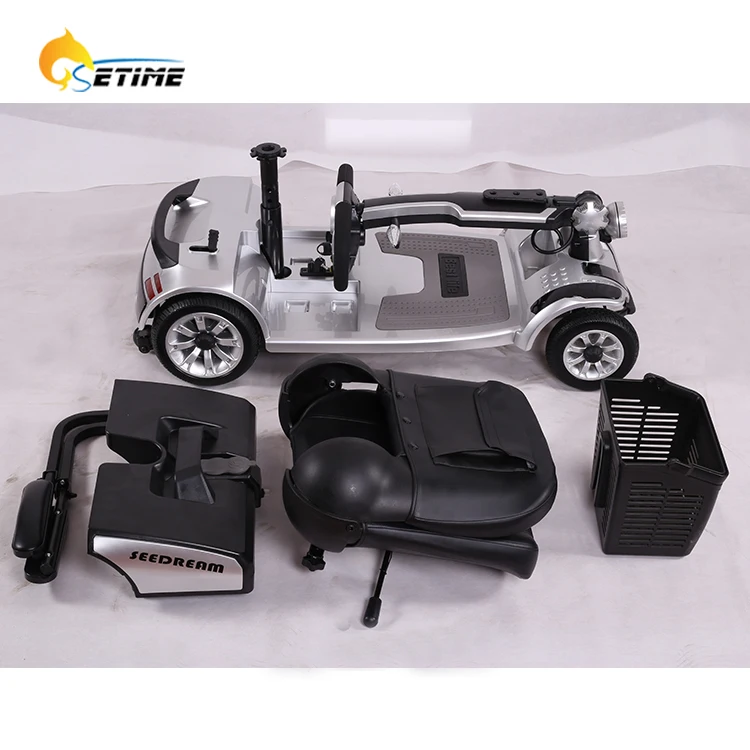 GS-S-01 Folding Adult Four Wheels Electric Scooter with 250W motor