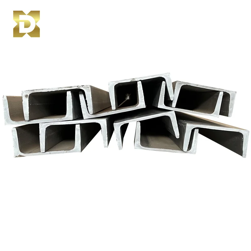 High Strength Galvanized C Purlin A36 A53 Structure Steel Q235b MS channel steel C/U Carbon Steel Profile