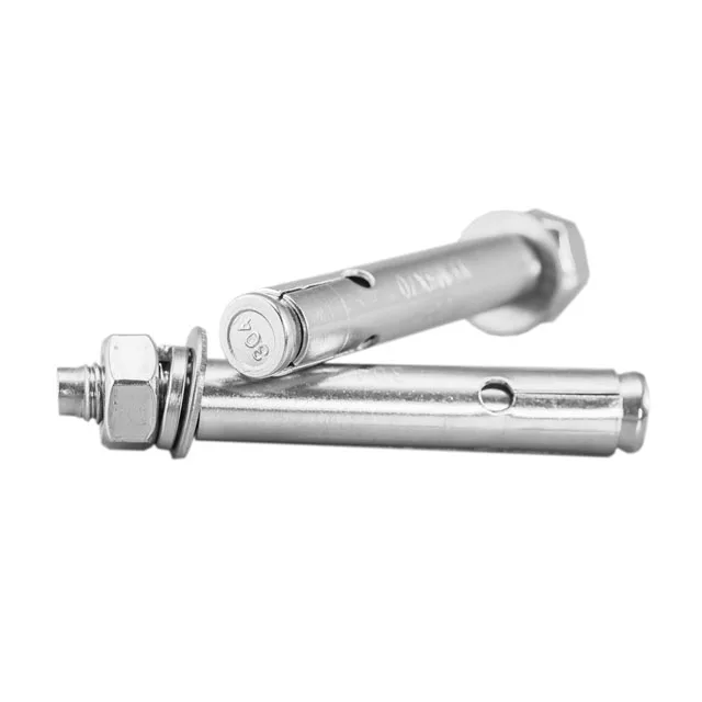 Stainless steel 18-8 304 concrete anchor bolt steel yellow zinc  M10 Sleeve Type Expansion Anchor Bolts