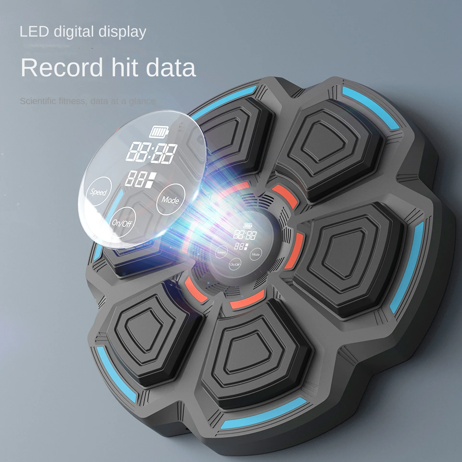 2024 new stylehome-use black intelligent bluetooth music movable structure boxing machine