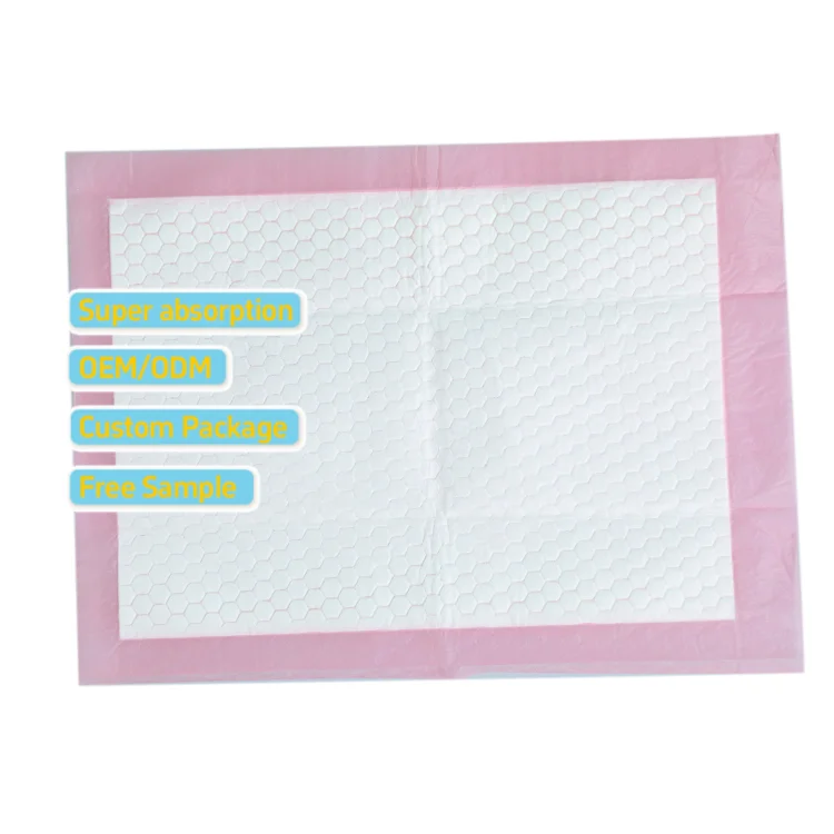 Pet Disposable Care Pads Super Absorbent Underpad Diaper Dog Cat Nappy Mattress Single Used 5-ply Pet Diaper