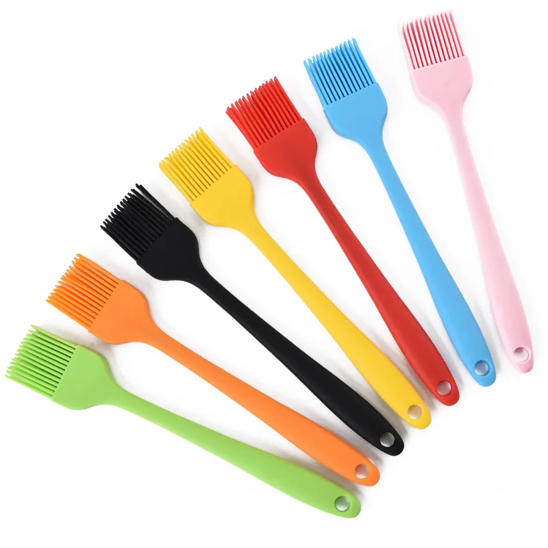 Mini Kitchen Non-stick Food-grade Silicone Oil Brush Baking Tools Outdoor BBQ Grill Oil Basting Pastry Gadgets