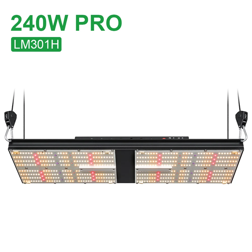 Изготовленный на заказ Wi-Fi высокое качество УФ ИК 240w qb 288 samsung LED lm301b лампа для растений с алюминиевого сплава радиатора искусственное