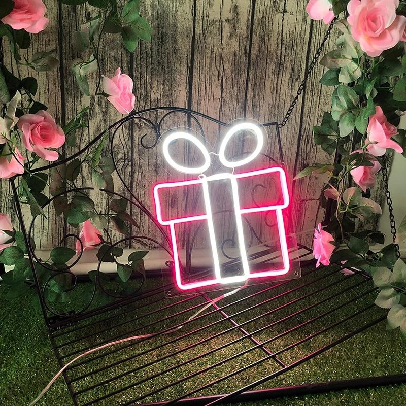 Drop shipping flex led neon lamp rgb light home decoration custom logo wholesale gift neon sign