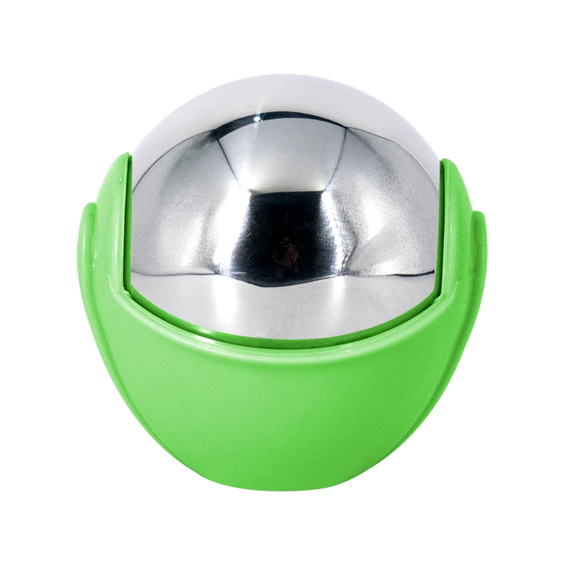 Unique desgin stainless steel facial massage ice balls home use heat or ice heat massage