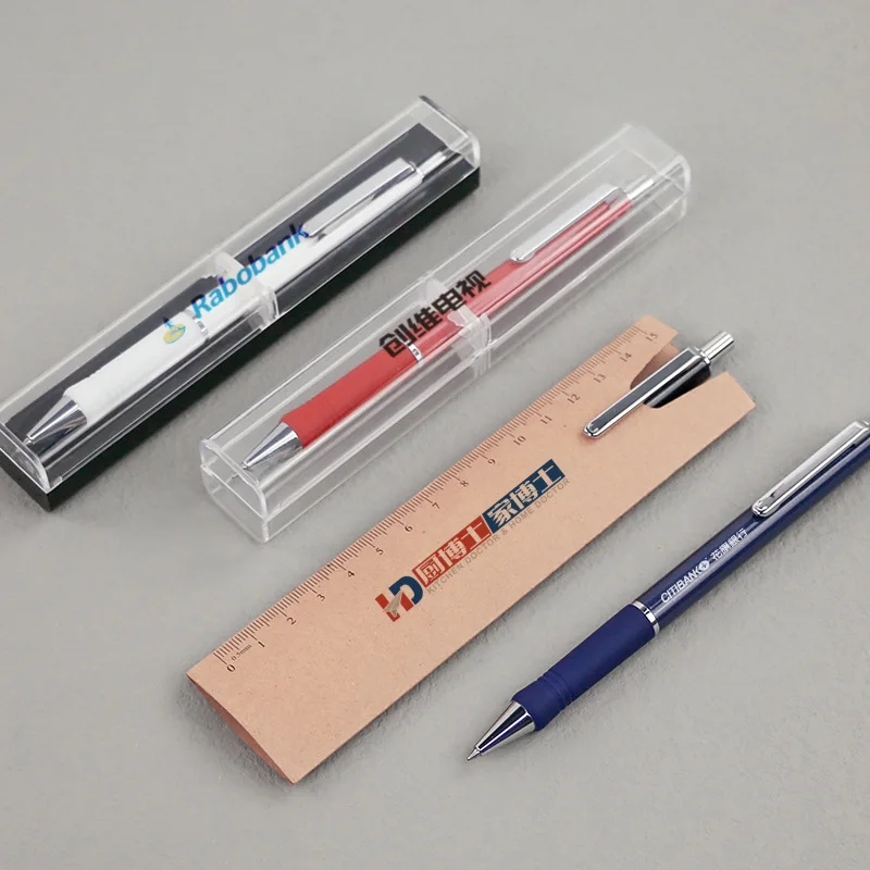 Promotional Luxury Business Office Supplies Metal Gel Ink Pens Retractable Soft Rubber Grip Neutral Pens with Custom Logo.