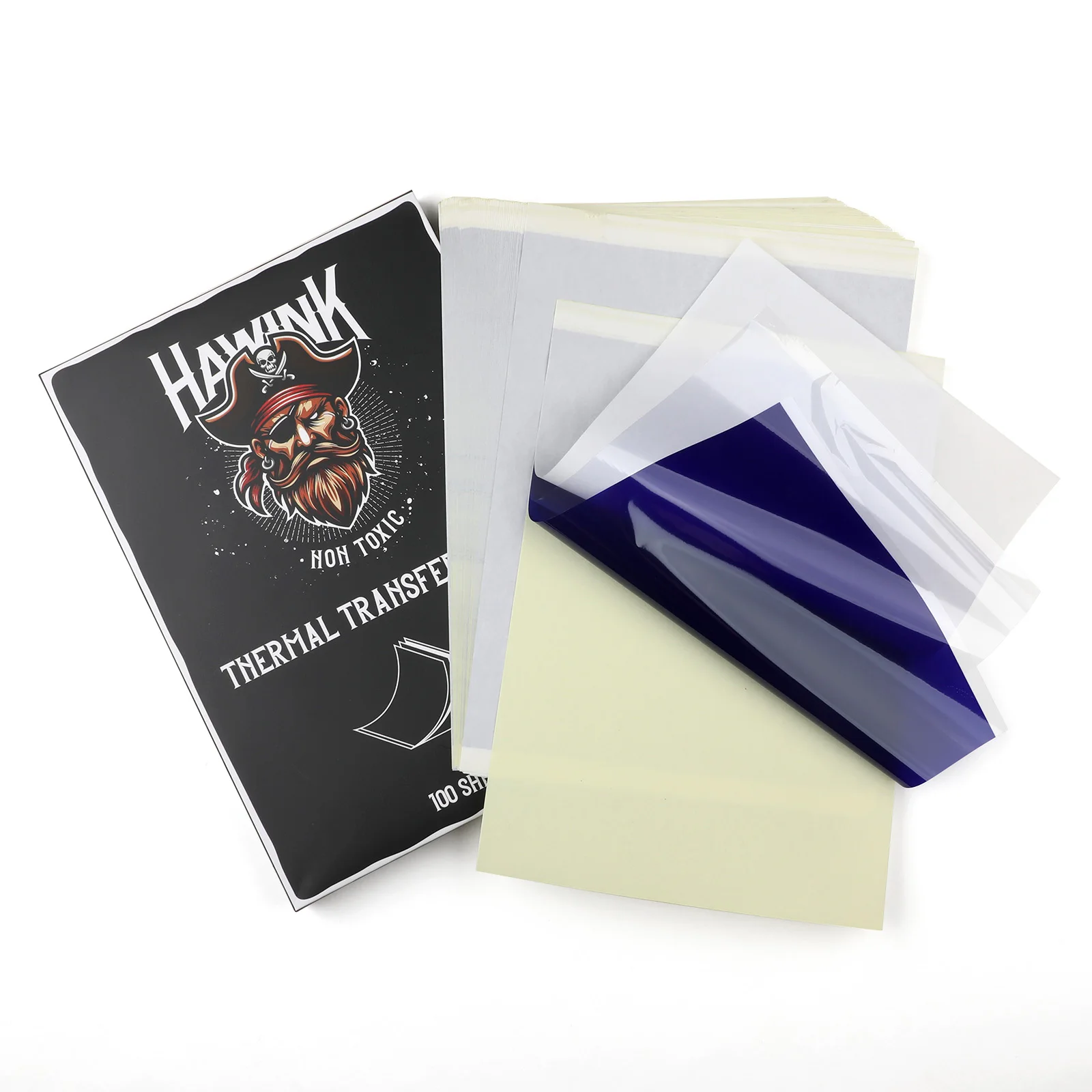 Hawink High Quality Thermal Tattoo Stencil Printer Paper 100 SheetsTattoo Machine A4 Letter Size TattooTransfer Paper