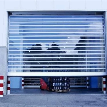 Design Air Tight Commercial Exterior Plastic Insulated Transparent Garage Door