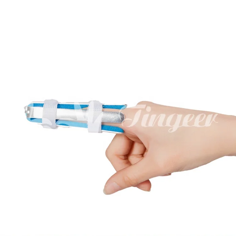 Hot Selling Finger Splint Aluminum Covered Foam Orthopedic Splint materials Medical Splint for Fracture