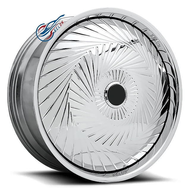 Custom DUB wheels Custom 24 26 inch  2 piece structure SPINNER forged wheel