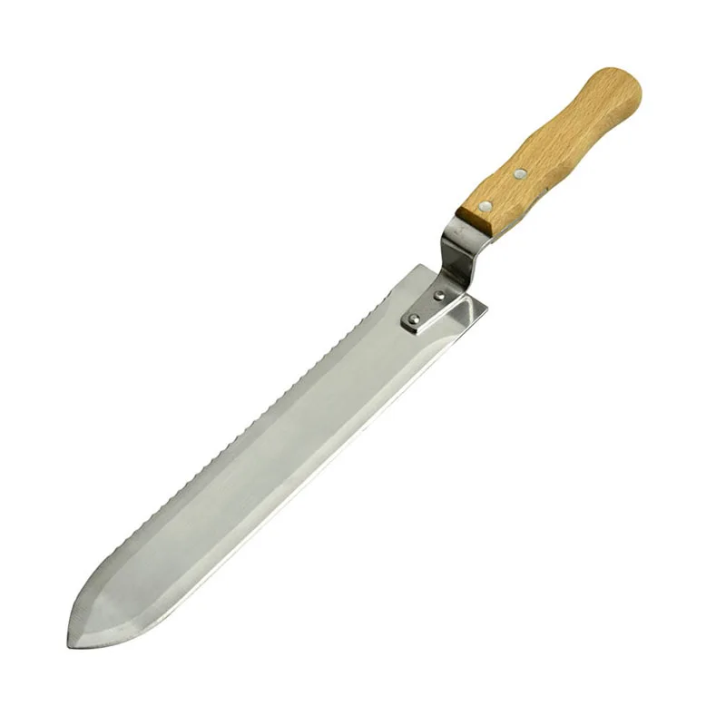 Stainless Steel Serrated Uncapping Knife Beekeeping Equipment Bee Hive Hand Tool Beekeeper Tool