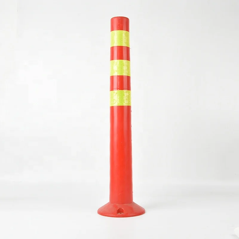 Hot-selling 450~750MM Pu Traffic Delineator Flexible Delineator Post Reflectors