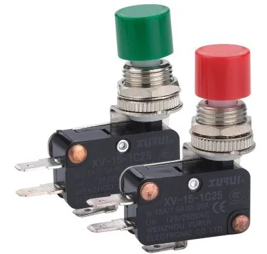 Spdt push button micro switch