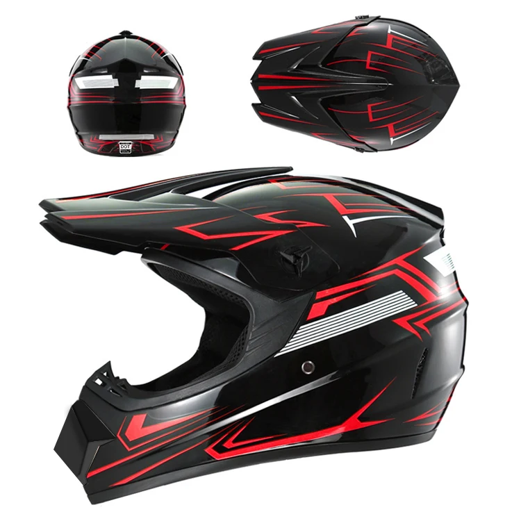 G225 2024  Adult Full Face Helmets Motocross DOT Moto Helmets Fashion Downhill OFF Road Racing Helmets