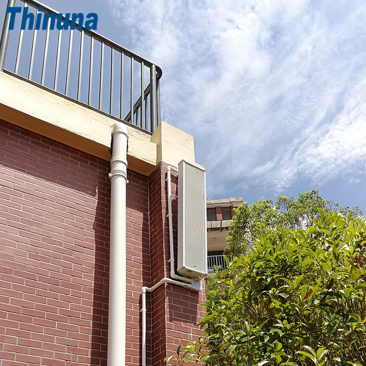 Thinuna SK-880 80 Watt Wall Speaker Waterproof Outdoor 100V Column Loudspeaker for School PA Audio Broadcasting System