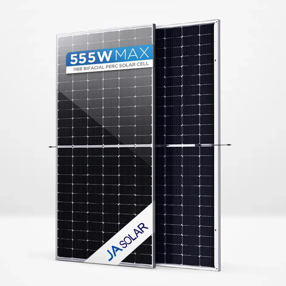 Paneles Solares in Stock LONGi/Jinko/JA 550w Solar Panels a Grade Power 535w 540w 545w 550 Watt Mono PV 550w Solar Module
