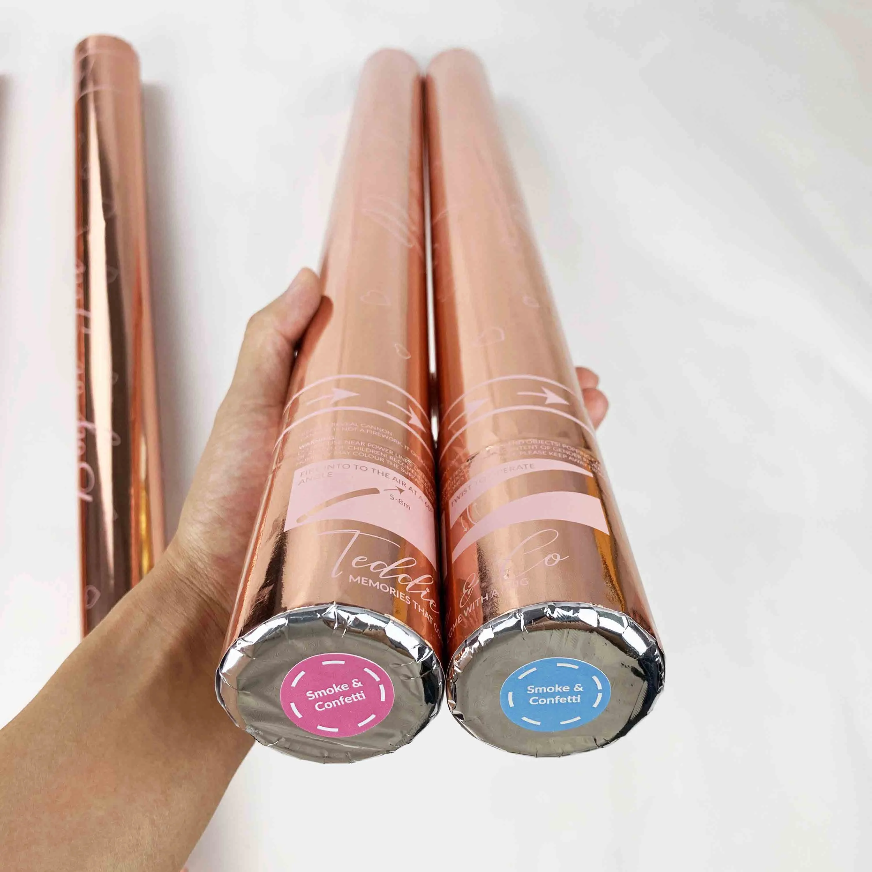 2021 New Designs OEM Personalised Biodegradable Wedding Favors Party Popper