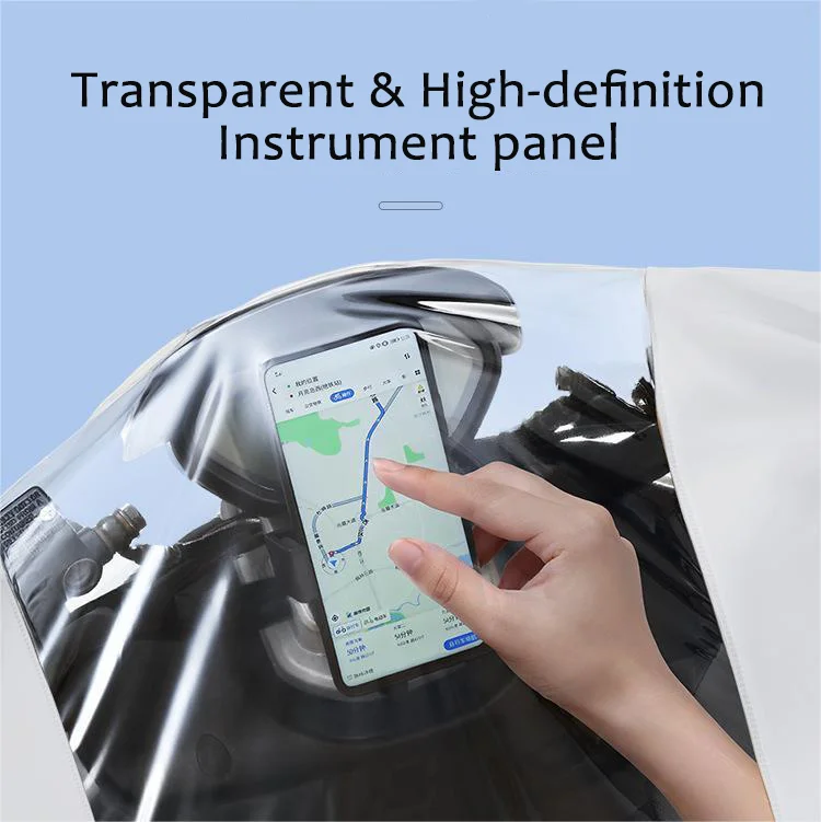 New Fashion Unisex Men Female Waterproof Quick-dry Poncho Raincoat for Electric Bike