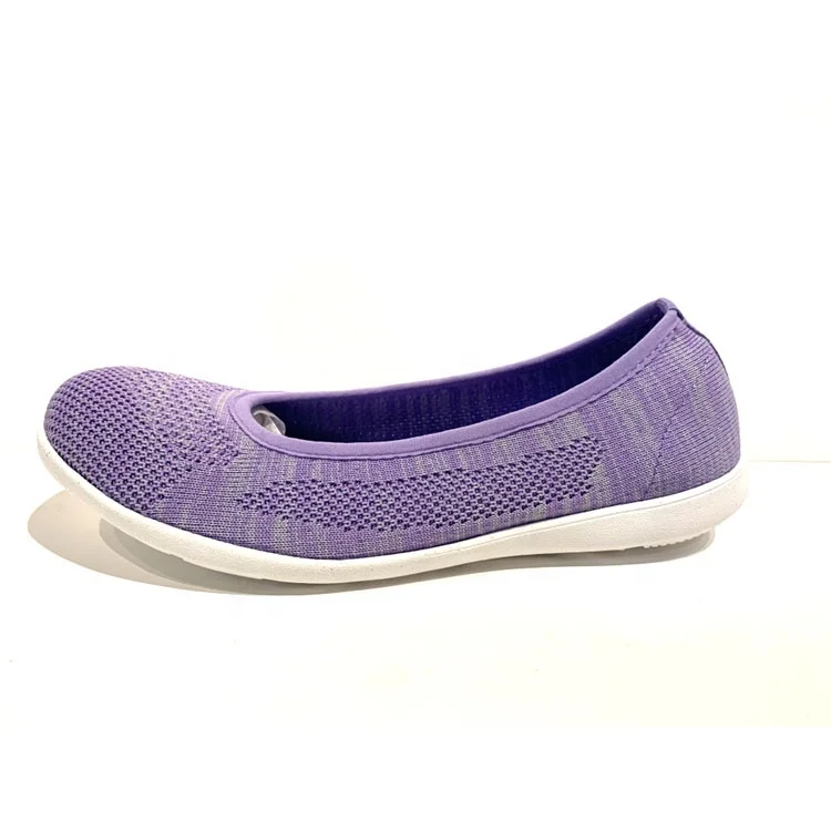 Summer flat girl woman new arrival 2020  knitting sock sneaker solid color spring fashion casual shoes