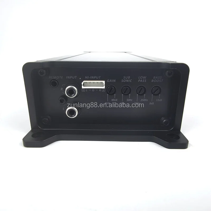 Factory wholesale Car Subwoofer Speaker Amplifier RMS 1000W Class D Mono Block car sound korean subwoofer mono amplifier