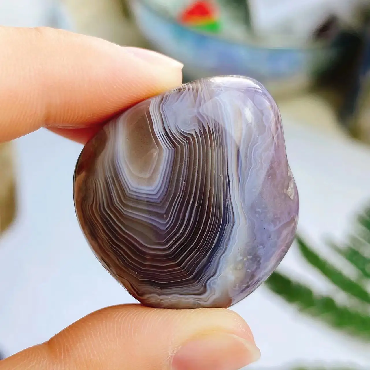 High Quality Natural Gravel Crystal Tumbled Stones Bulk  botswana agate Tumble chips With Factory Direct Sale Price