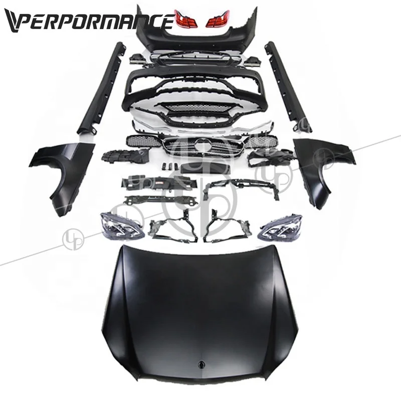 W212 E200 E260 E300 E350 E400 facelift fit for W212 E63 PP material 2014