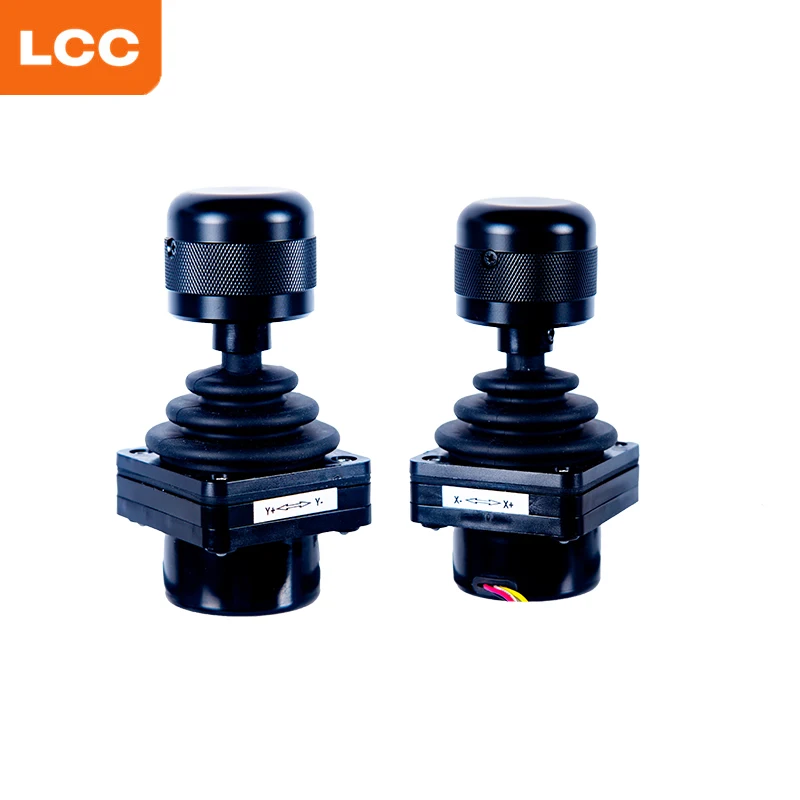 Factory Price Analog Proportional Hall Effect X Y Z Axis 3-axis New Joystick Control for Hydraulic Control Flight