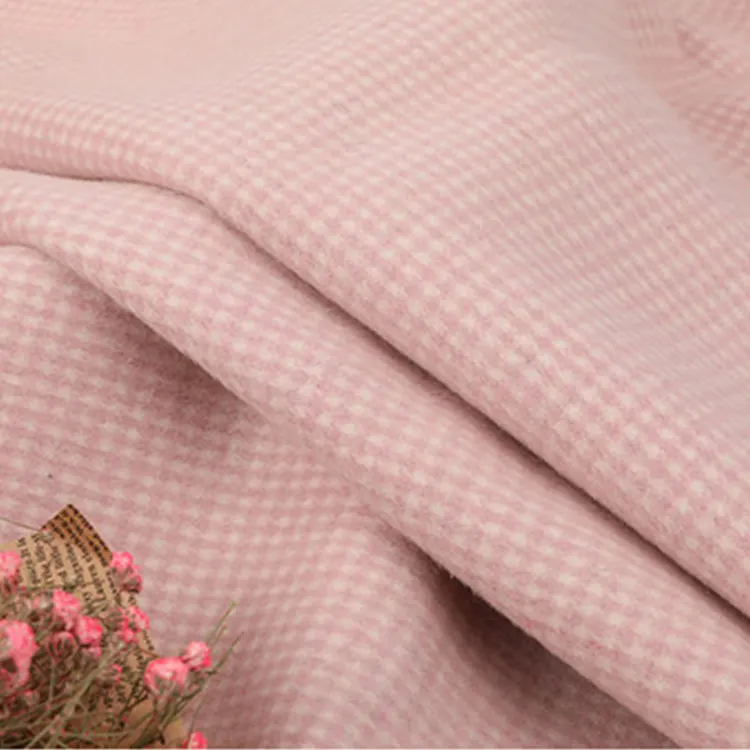 Тысяча птиц нанометр проса тартан шерстяная шерсть камвольная шерсть кашемировая ткань