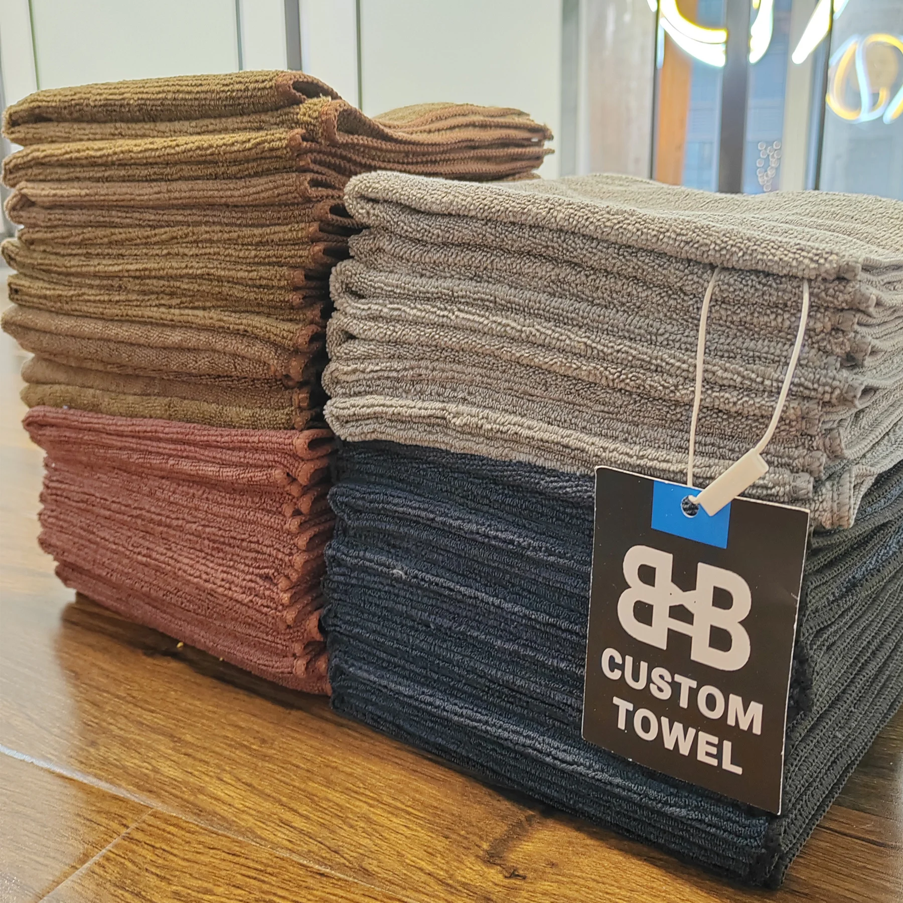 Cleaning Cloth Multi-Color Microfiber Towel Material Strong Water Absorption Suitable For Many Occasions