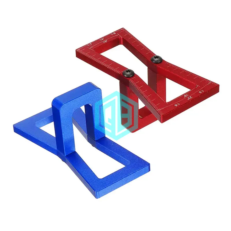 Customizable 1:5-1:6 1:7-1:8 Aluminum Alloy Dovetail Marker Jig Guide Scale Template Durable Wood Working Joints OEM Tools