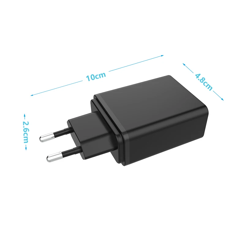 32W Fast Charger 20W PD Type C port 12W USB port  Mobile charger Wall adapter mutifunction Phone chargers