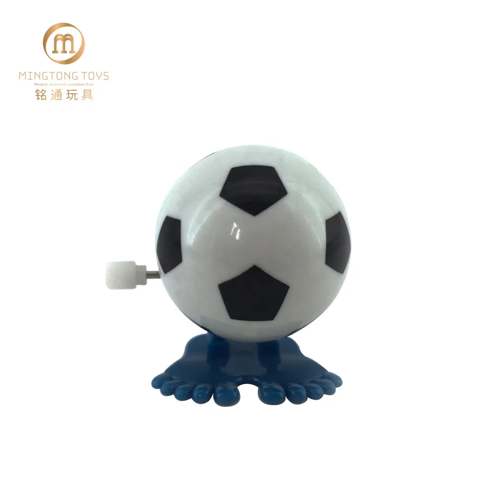 Лидер продаж, детские подарки, мультяшный механизм для ходьбы на цепочке, прекрасная пластиковая заводная игрушка для футбола