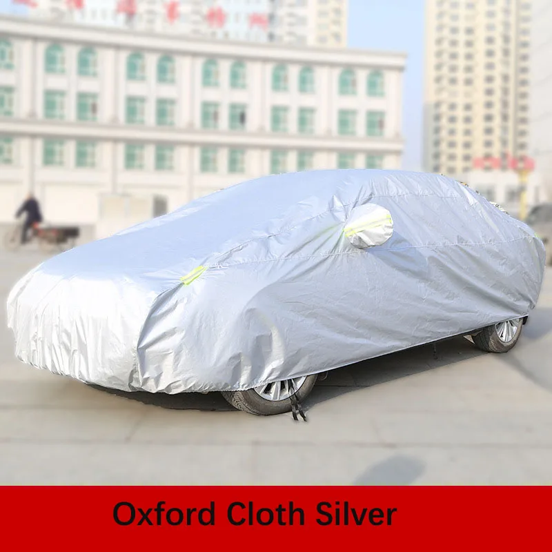 Professional Factory Aluminum Film Quick Car Cover Car Protector Covers Waterproof Exterior Car Cover