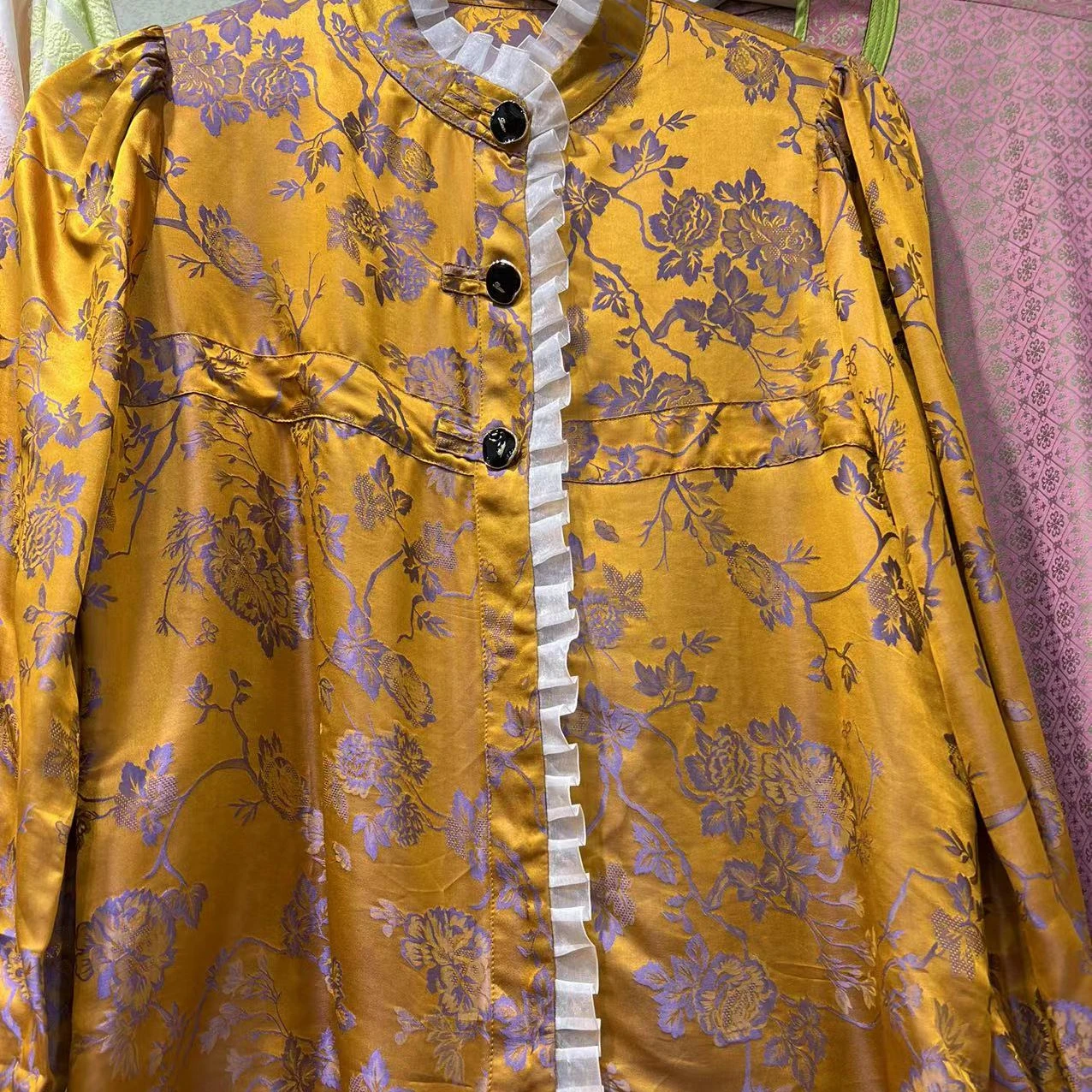 Горячая Распродажа, 64% вискоза, 36% Вискоза, дизайн головастика, очень мягкая для элегантного платья/рубашки/костюма, жаккардовая ткань