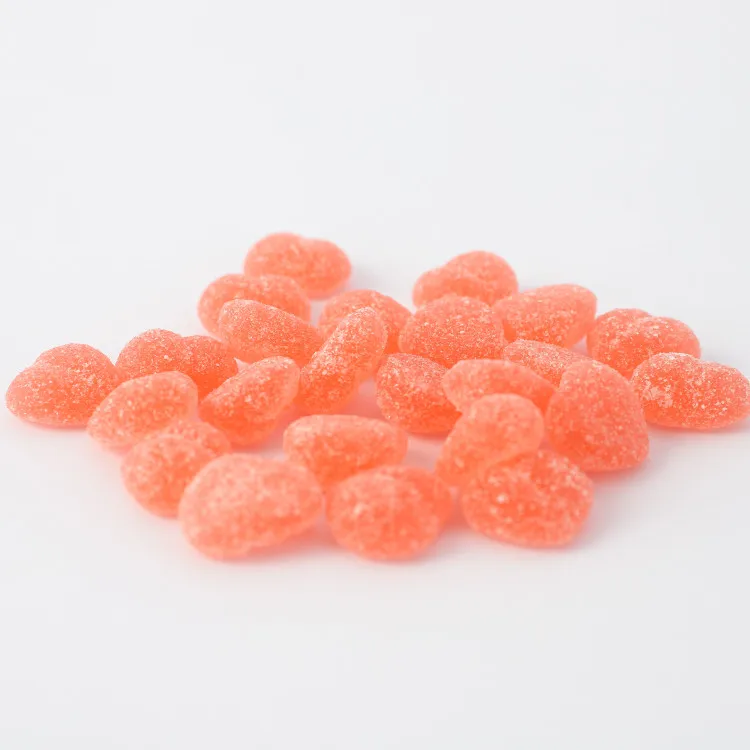 Hot selling mult-colored sweet gummy candy for wholesale
