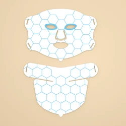 Customized Hot New Pdt 7 Color Photon Led Light Therapy Lamp 660Nm 850Nm Facial Masks Anti-Aging Red Led Face Therapy