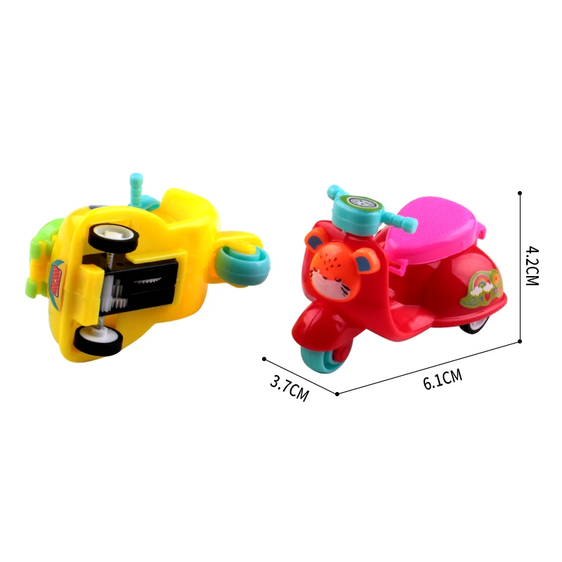Import From China Manufacturer Very Funny Promotional Gift Cool Mini Plastic Cartoon Pull Back Toy Motorcycle For Sale Cheap