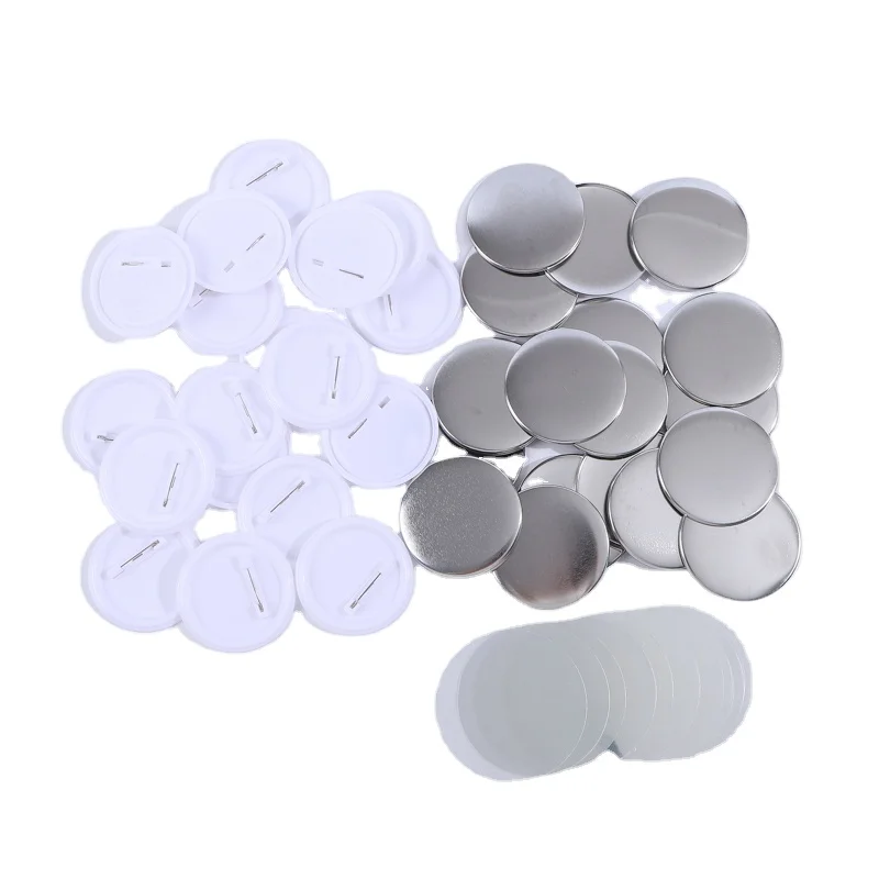 25 mm safety pin blank button material DIY badge making