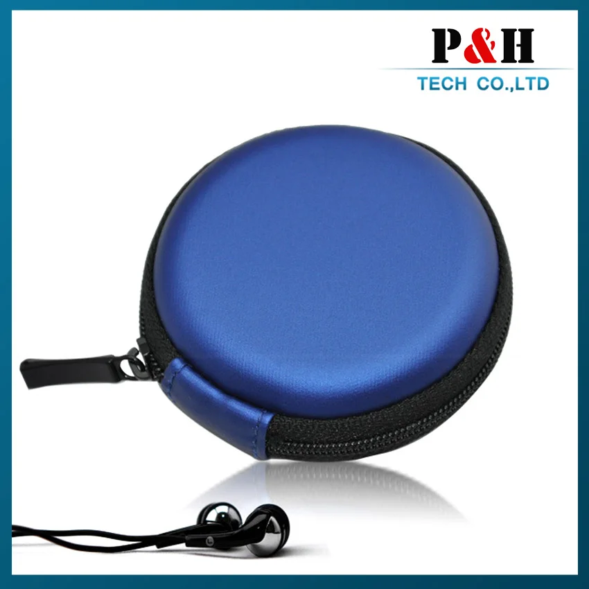 Small Wireless Eva Hard Earphone Case With Zipper