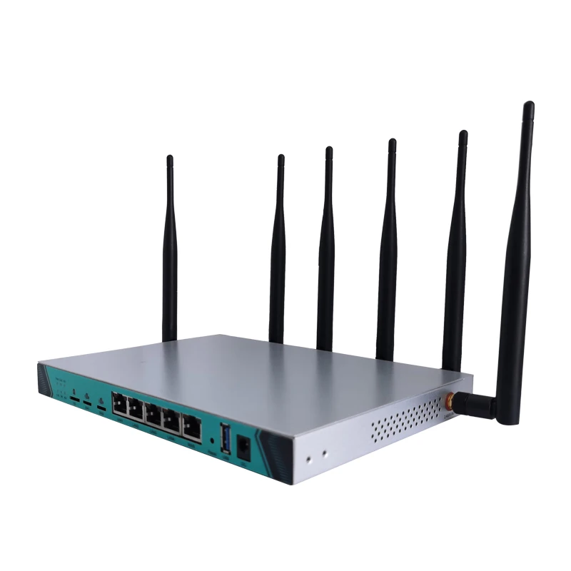 High Quality Gigabit Openwrt Modem Industrial Wifi Router Wireless Dual Sim Card Slot