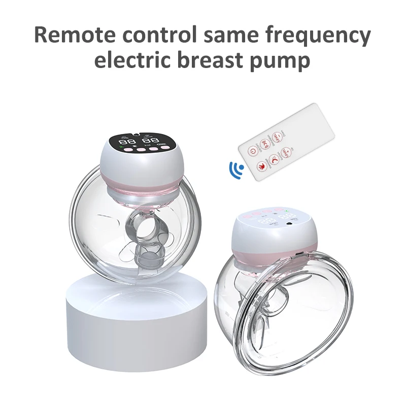 Factory Customized BAP Free portable Electric breast pump hands free wearable Breast pump with Remote function for pumping Milk