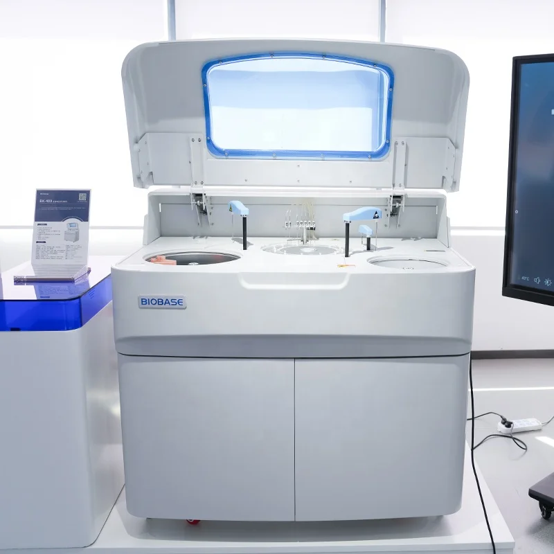 BIOBASE Fully Auto Chemistry Analyzer 400 Test/hour liquid level detection function Fully Auto Chemistry Analyzer for lab