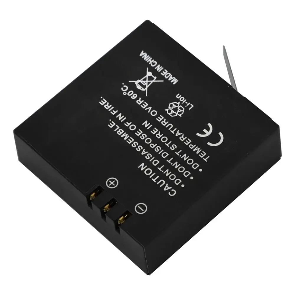 
Shoot hot sales Rechargeable Li ion Battery for Xiaomi yi 2 4K camera 